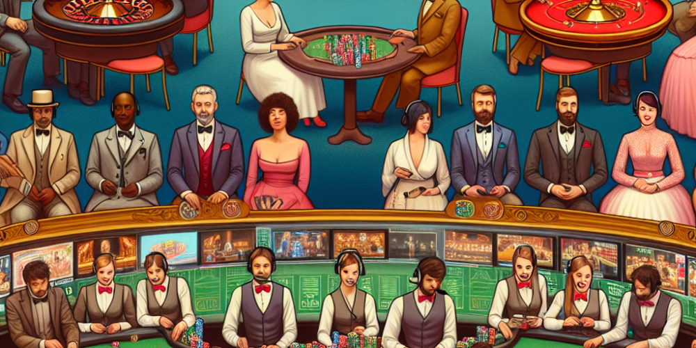 Révolution dans l&rsquo;industrie du Casino : L&rsquo;Ascension des Jeux de Croupier en Direct à Europe 777 Casino